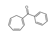 1-benzoylcycloheptatriene Structure