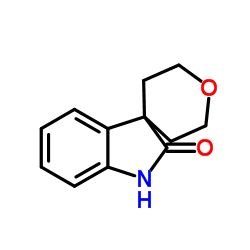 2',3',5',6'-Tetrahydrospiro[indoline-3,4'-pyran]-2-one structure