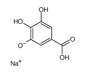 GALLIC ACID SODIUM SALT结构式