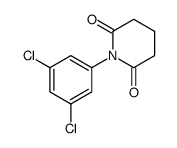 N-(3,5-dichlorophenyl)glutarimide结构式