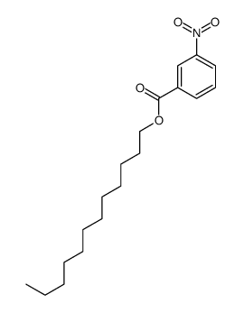 dodecyl 3-nitrobenzoate Structure