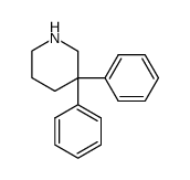 3,3-diphenyl-piperidine Structure