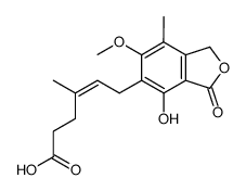 6-(1,3-dihydro-4-hydroxy-6-methoxy-7-methyl-3-oxo-5-isobenzofuranyl)-4-methylhex-4-enoic acid picture