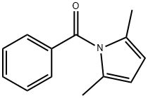 (2,5-Dimethyl-1H-pyrrol-1-yl)(phenyl)methanone, 97% Structure