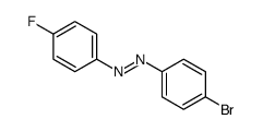 (4-bromophenyl)-(4-fluorophenyl)diazene结构式