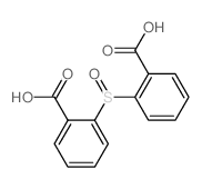 Benzoic acid,2,2'-sulfinylbis- (9CI)结构式