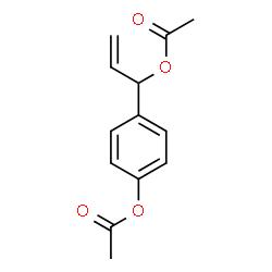 Acetic acid 4-(1-acetoxyallyl) phenyl eater图片