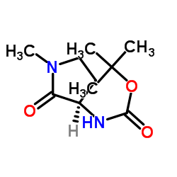 (R)-TERT-BUTYL (1-METHYL-2-OXOPYRROLIDIN-3-YL)CARBAMATE structure