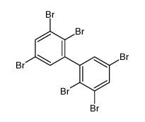 1,2,5-tribromo-3-(2,3,5-tribromophenyl)benzene结构式