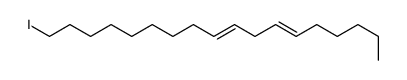 18-iodooctadeca-6,9-diene Structure