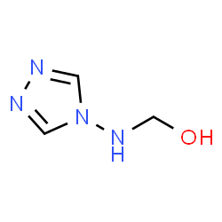 Methanol, (4H-1,2,4-triazol-4-ylamino)- (7CI,8CI,9CI) structure