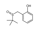 2-(tert-butylsulfinylmethyl)phenol Structure