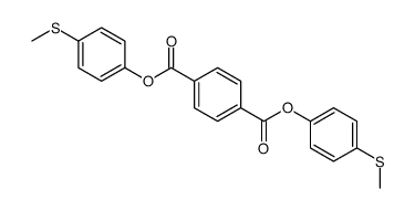 bis(4-methylsulfanylphenyl) benzene-1,4-dicarboxylate Structure