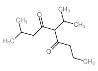 4,6-Nonanedione,2-methyl-5-(1-methylethyl)- Structure