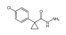 1-(4-chlorophenyl)cyclopropanecarbohydrazide Structure