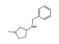 benzyl-(1-methyl-pyrrolidin-3-yl)-amine Structure