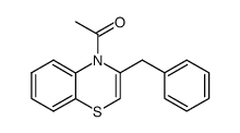 4-acetyl-3-benzyl-4H-1,4-benzothiazine Structure