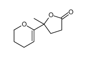 5-(3,4-dihydro-2H-pyran-6-yl)-5-methyloxolan-2-one Structure