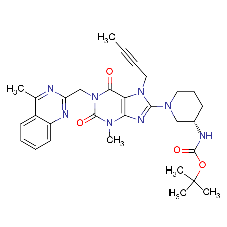 利格列汀杂质 05结构式