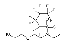 Poly(oxy-1,2-ethanediyl), .alpha.-2-ethyl(nonafluorobutyl)sulfonylaminoethyl-.omega.-hydroxy- Structure