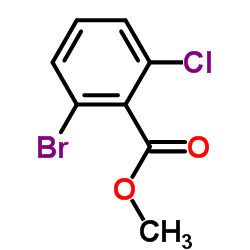 Methyl 2-bromo-6-chlorobenzoate structure