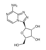 8-amino-3-D-ribofuranosyl-1,2,4-triazolo(4,3-a)pyrazine picture