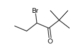 4-bromo-2,2-dimethyl-hexan-3-one结构式