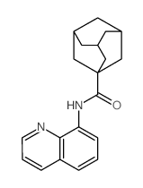 N-quinolin-8-yladamantane-1-carboxamide picture