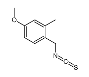 Benzene, 1-(isothiocyanatomethyl)-4-methoxy-2-methyl- (9CI) structure