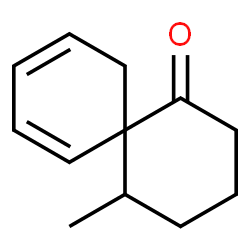 Spiro[5.5]undeca-7,9-dien-1-one, 5-methyl- (9CI) Structure