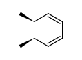 (5α,6α)-5,6-Dimethyl-1,3-cyclohexadiene Structure