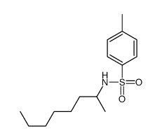 4-methyl-N-octan-2-ylbenzenesulfonamide Structure