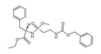 Cbz-Aep(OMe)-L-Phe-OEt Structure