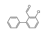 3-Chlorobiphenyl-2-carboxaldehyde结构式