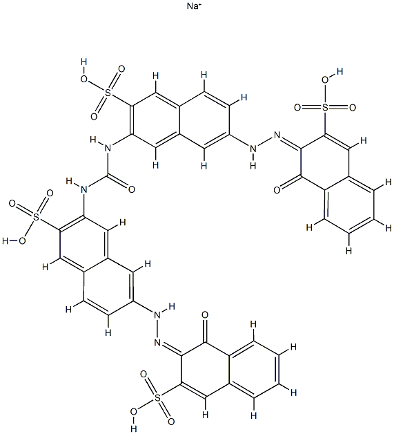 7,7'-(carbonyldiimino)bis[4-hydroxy-3-[(6-sulpho-2-naphthyl)azo]naphthalene-2-sulphonic] acid, sodium salt picture