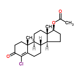 Clostebol Acetate Structure