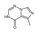 5-methyl-3H-imidazo[5,1-f][1,2,4]triazin-4-one结构式