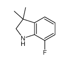 7-FLUORO-3,3-DIMETHYL-2,3-DIHYDRO-1H-INDOLE picture