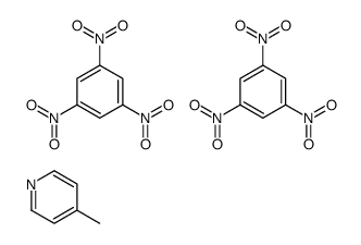 4-methylpyridine,1,3,5-trinitrobenzene Structure