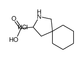 2-azaspiro[4.5]decane-3-carboxylic acid,hydrochloride Structure