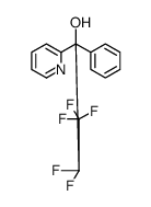 2,2,3,3,3-PENTAFLUORO-1-PHENYL-1-PYRIDIN-2-YL-ETHANOL structure