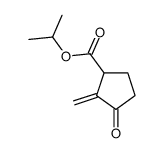 propan-2-yl 2-methylidene-3-oxocyclopentane-1-carboxylate Structure