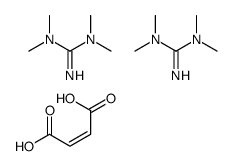 but-2-enedioic acid,1,1,3,3-tetramethylguanidine结构式