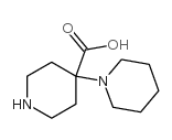 [1,4]Bi哌啶基-4-羧酸结构式