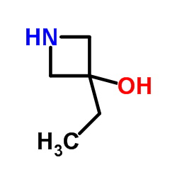 3-Ethyl-3-azetidinol Structure