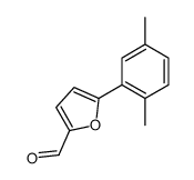 5-(2,5-dimethylphenyl)furan-2-carbaldehyde Structure