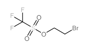 三氟甲磺酸(2-溴乙基)酯结构式