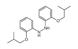 1,2-bis[2-(2-methylpropoxy)phenyl]hydrazine Structure