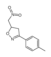 3-(4-methylphenyl)-5-(nitromethyl)-4,5-dihydro-1,2-oxazole Structure