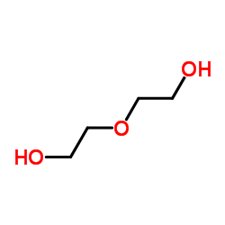 Diethylene glycol Structure